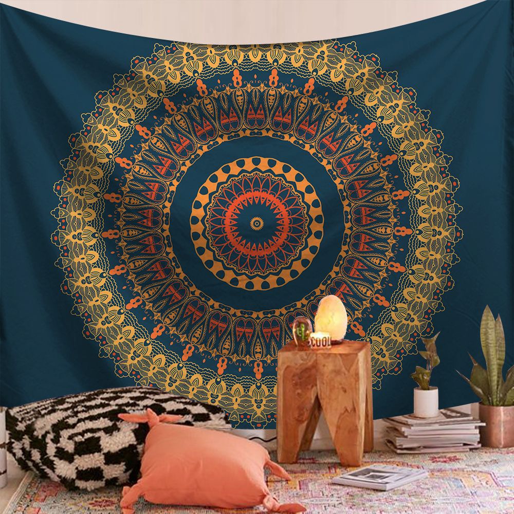 Bohemian Mandala Wall Hanging Tapestry Ishka