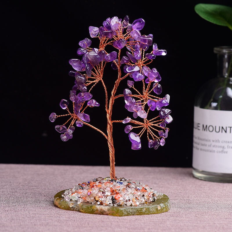 Crystal Tree Amethyst Tree Feng Shui - 50% Sale