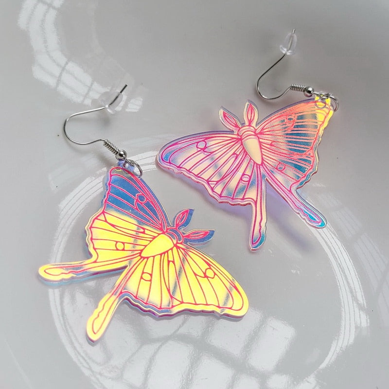 Colorful shop butterfly earrings