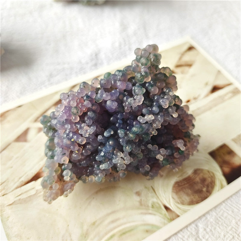 Natural grape agate mineral specimen stones and crystals healing crystals  quartz gemstones free shipping - AliExpress