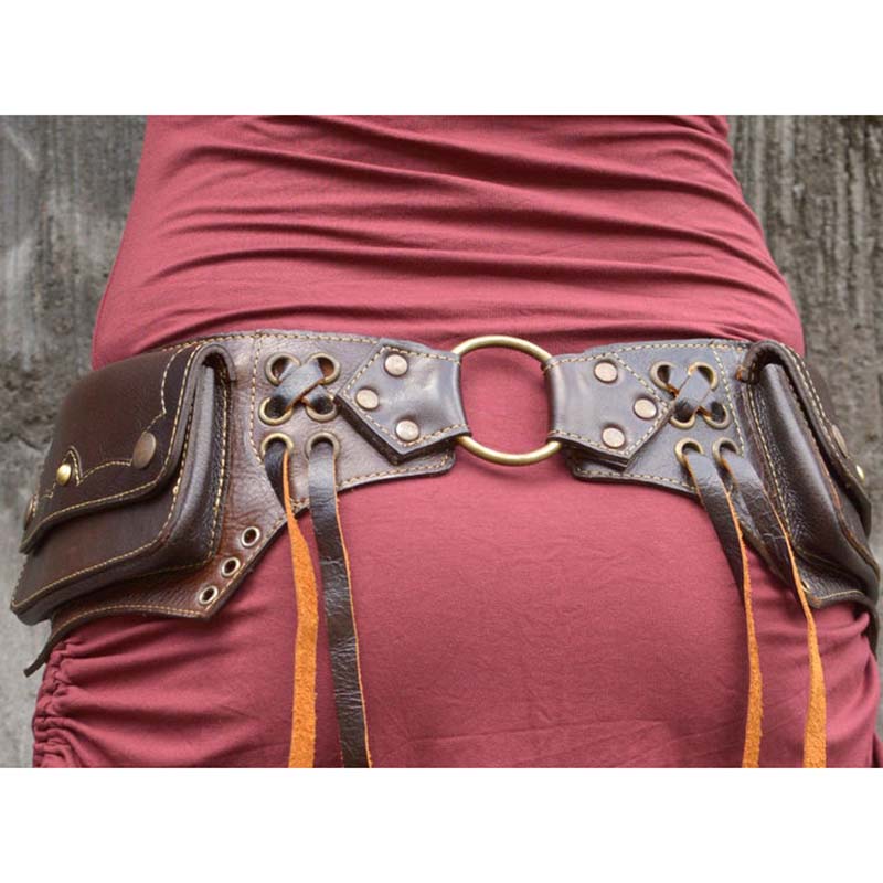 Lola Loves Leather STEAMPUNK, PIRATE, GOTHIC Extra Wide Waist Belt