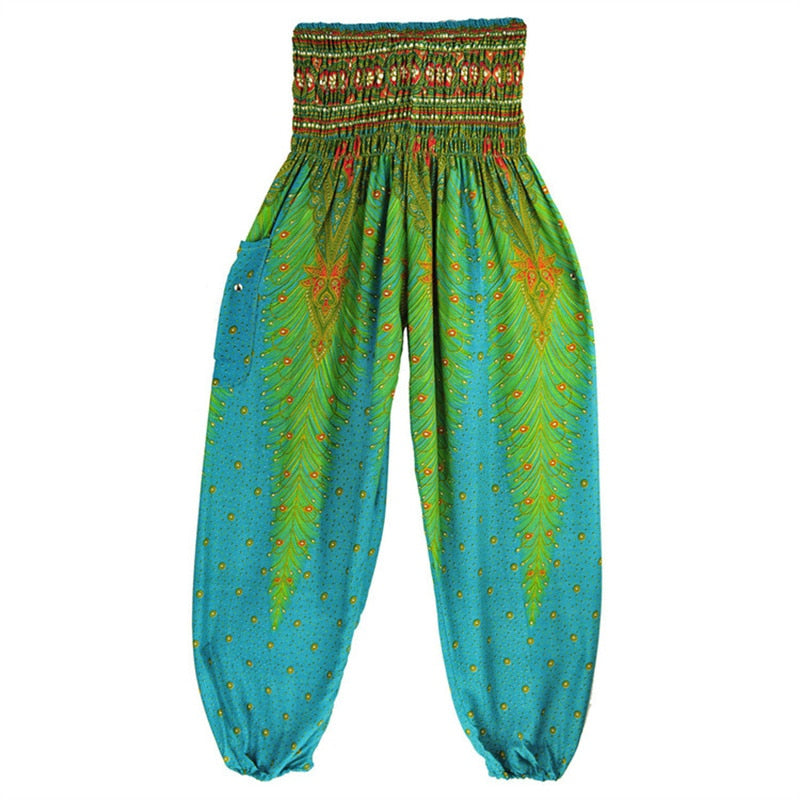 Green sale hippie pants