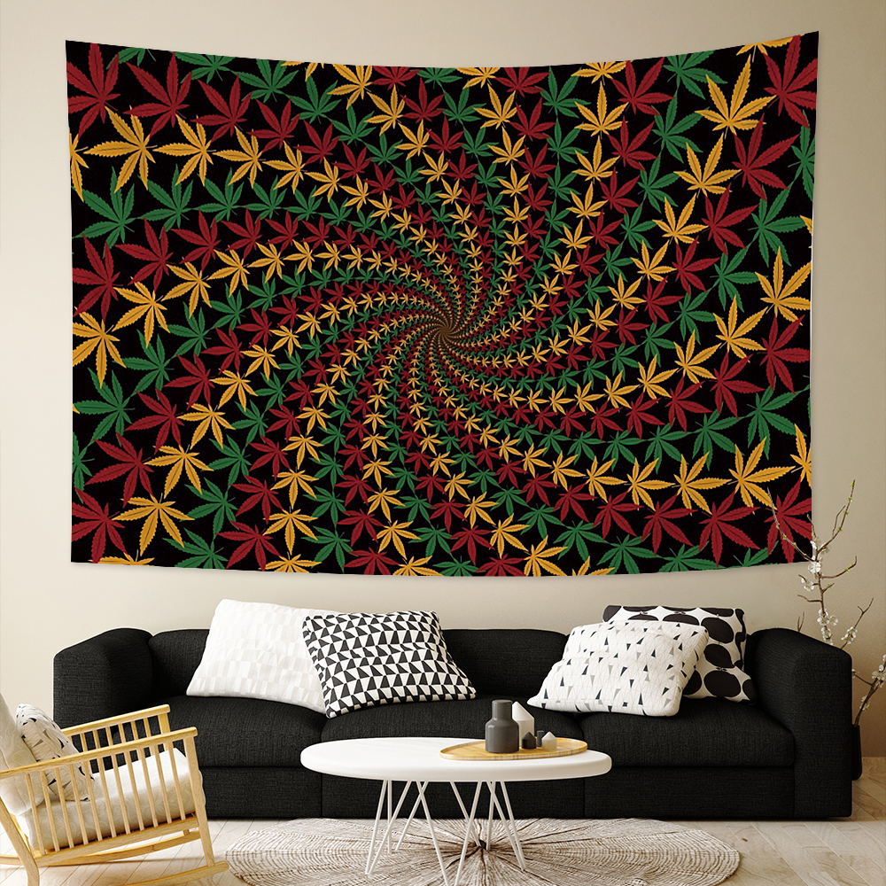 Tapestry Psychedelic Wall Hanging Tapestry – Ishka