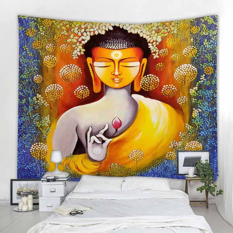 Indian Mandala Wall Hanging Tapestry – Ishka