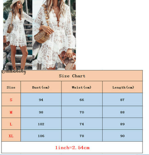Size Guide – Lace on the Beach