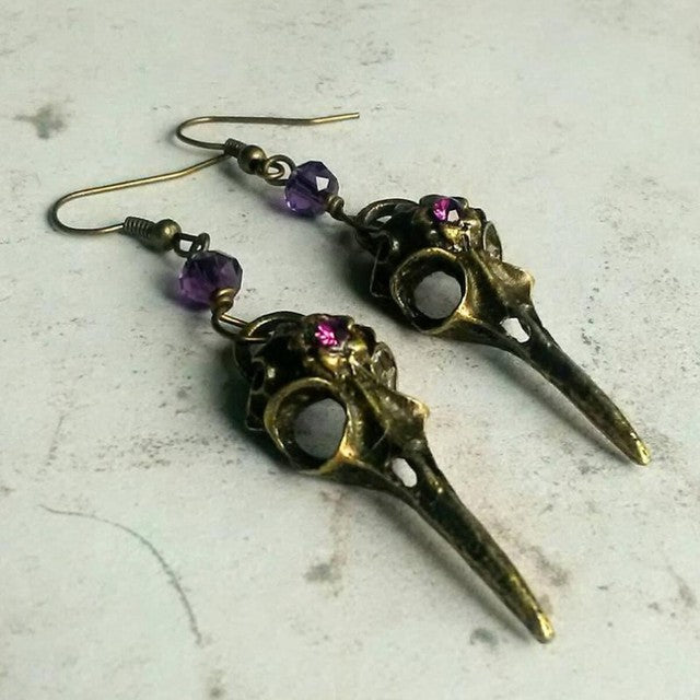 Skull Earrings Men