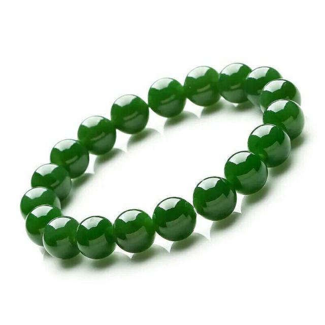 Authentic jade 2025 bead bracelet